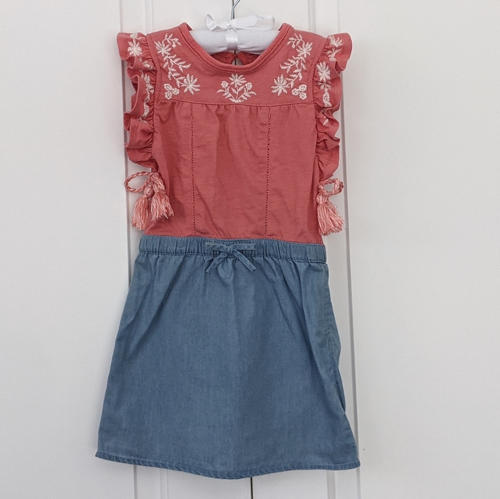 Joe's Jeans Embroidered Dress Girls Sz. 5